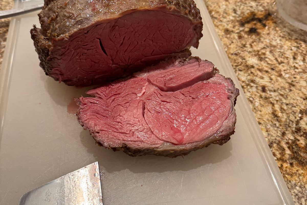 smoked prime prime rib cooking time medium rare