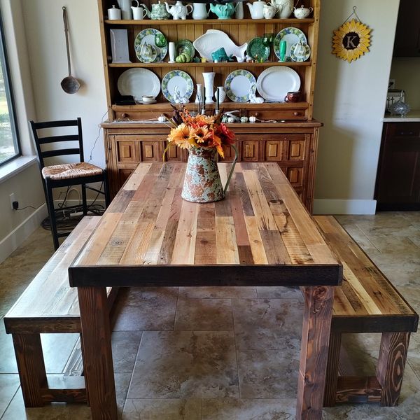 Trestle Dining Table – Kase Custom