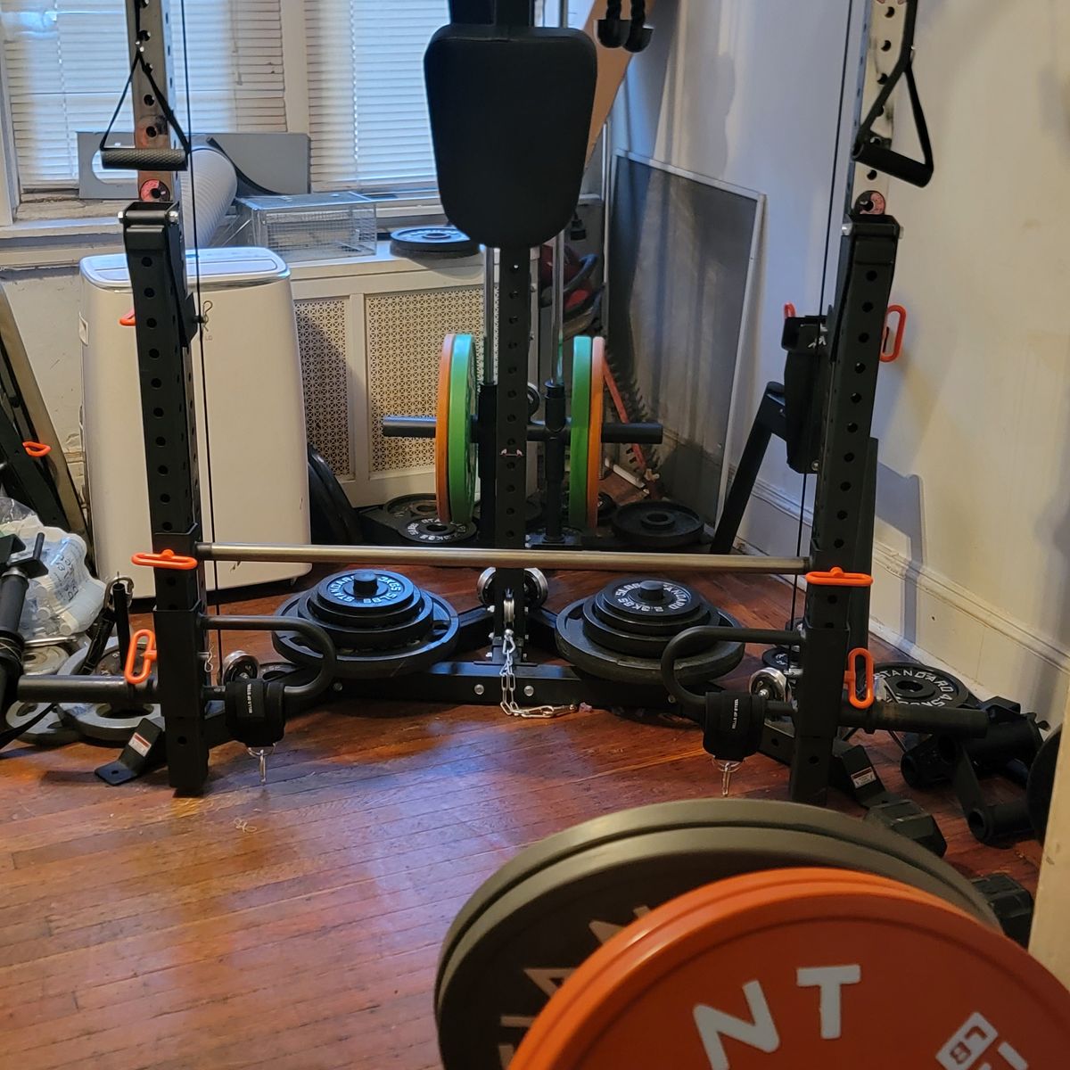 Adjustable Pull-up Bar Bells of Steel USA