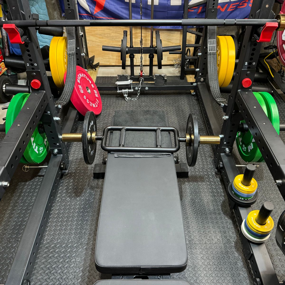 Tricep Bar Bells of Steel USA