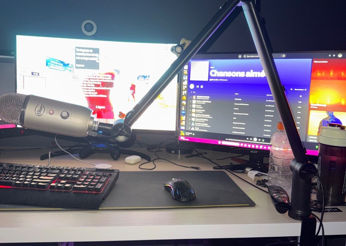 Desky Microphone Boom Arm Stand