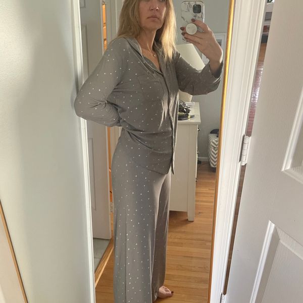 SOFT LOUNGE SLEEP SET HEATHER GREY