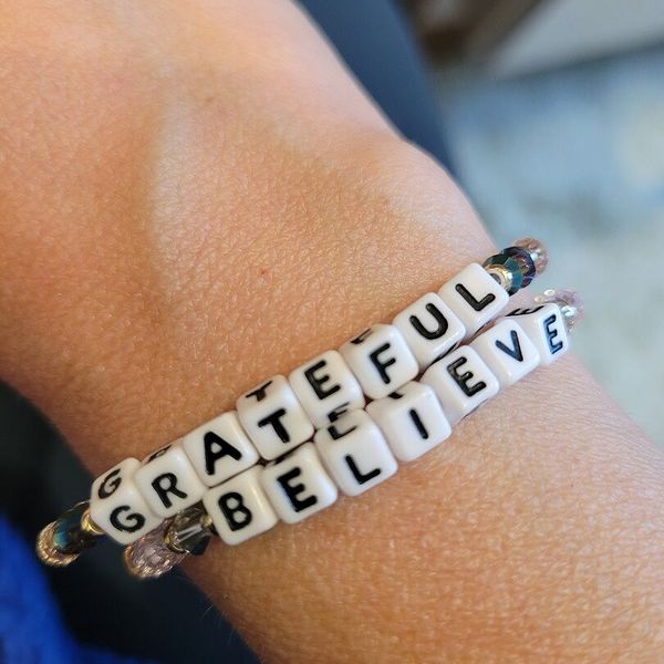 Grateful Beaded Bracelet Little Words Project