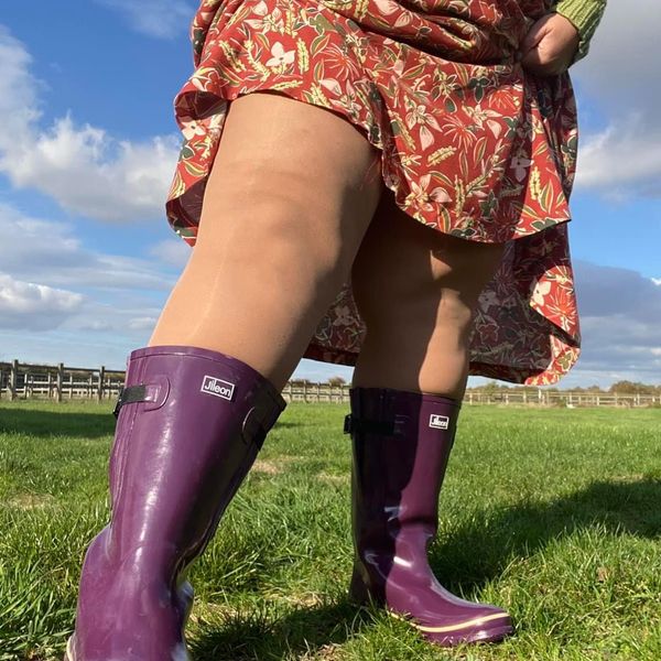 Hunter Rain Boots Womens Hunter Wellies Purple Womens Purple