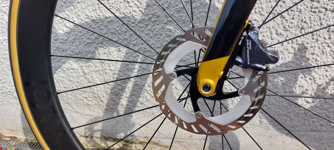 SHIMANO RT-MT800 Centerlock Rotor Grey Anneau de verrouillage interne 160 mm