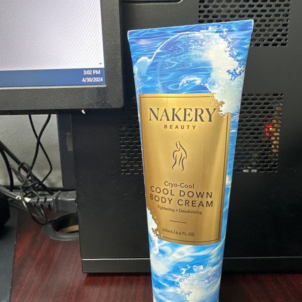 Cryo-Cool Body Cream: Instant Cooling & Firming | Nakery Beauty