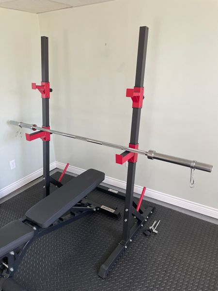 Squat Rack Bodymax 7ft Olympic Barbell 7ft Olympic Bar 700 Lbs