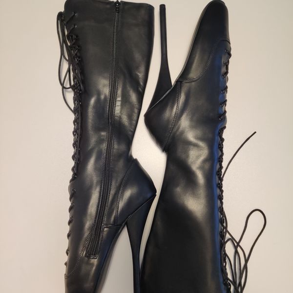 Devious Ballet-2020 in Black – Pleaser Shoes