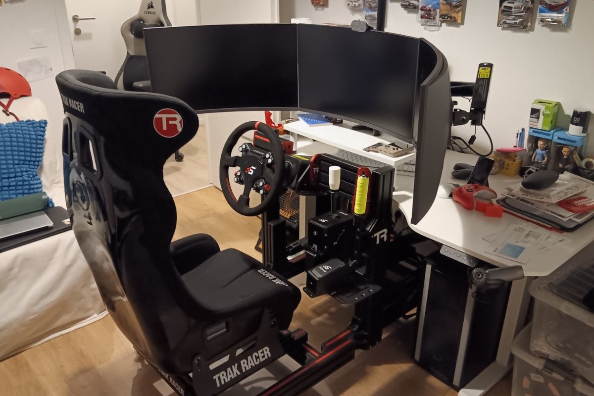 Hybrid Racing Racing And Flight Sim Rig TR80S RACING
