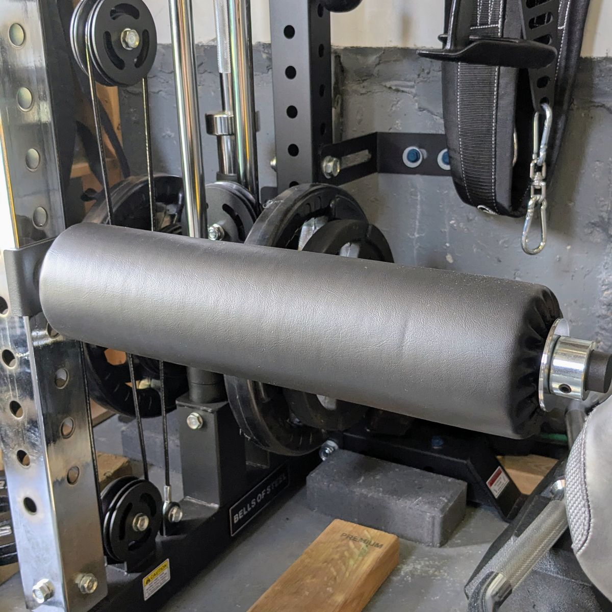 Split Squat Leg Roller Rack Attachment Bells of Steel USA