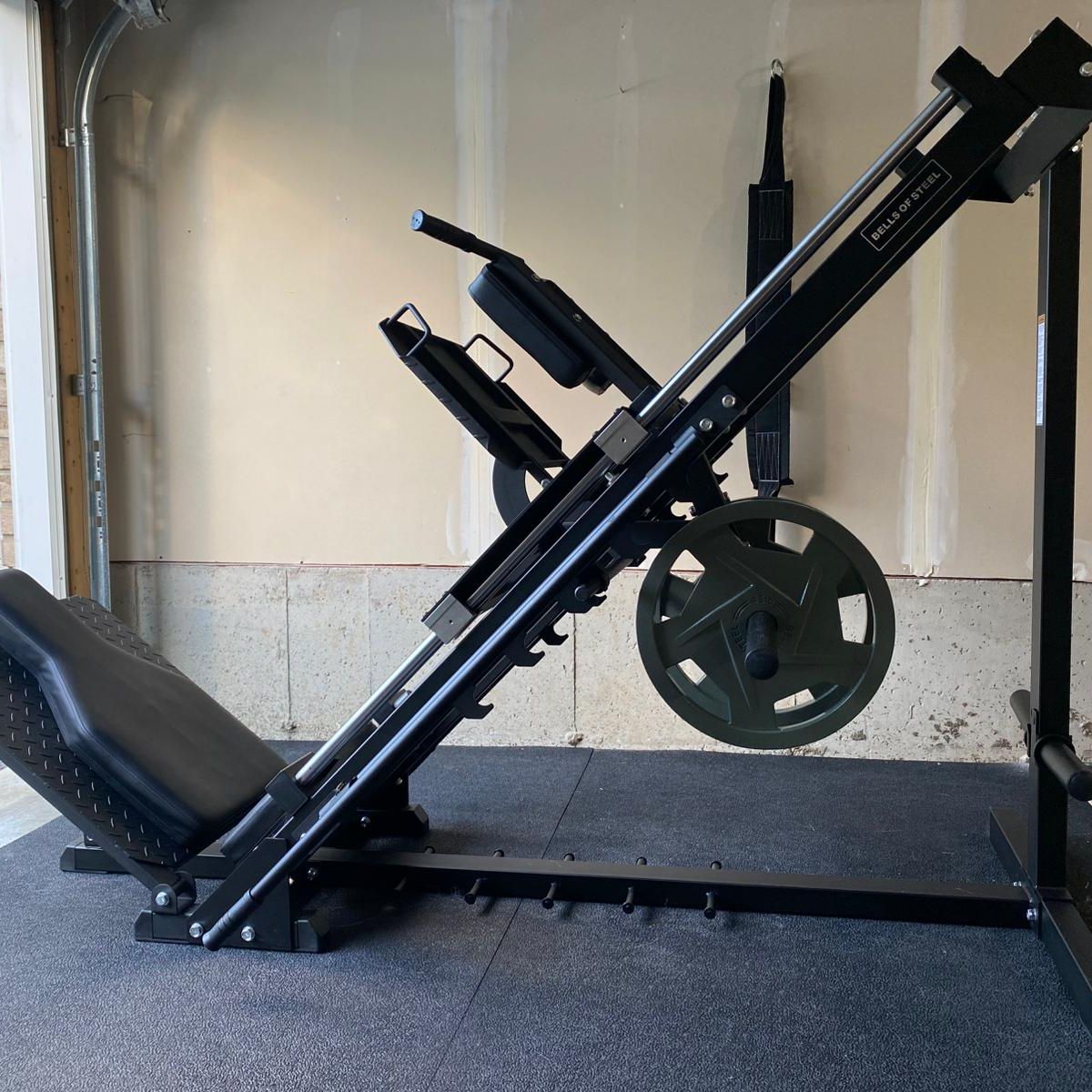 Leg Press Hack Squat Machine Bells of Steel USA