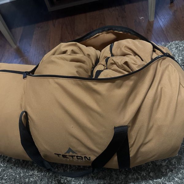 Mammoth Best Queen Sleeping Bag Mammoth TETON Sports Evergreen