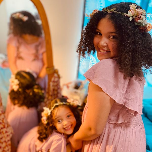 Dewi Dress in Pale Orchid - Joyfolie 